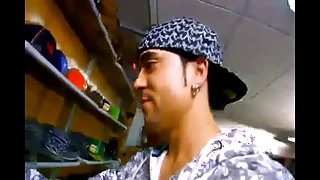 Big tit Asian slut in leggings fucked in a lead astray